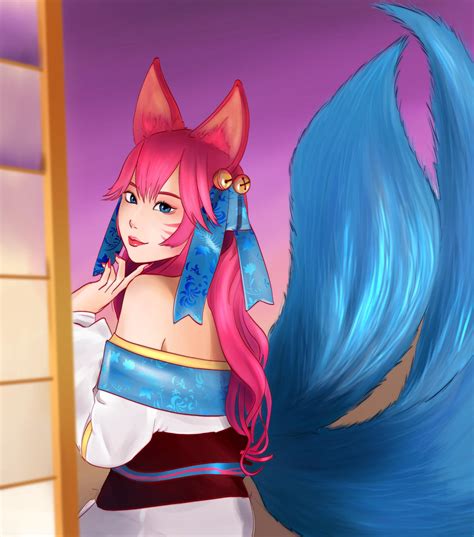 Spirit Blossom Ahri by AnjoEstel on DeviantArt