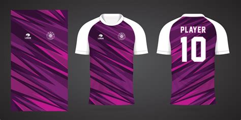 purple football jersey sport design template | ユニフォーム