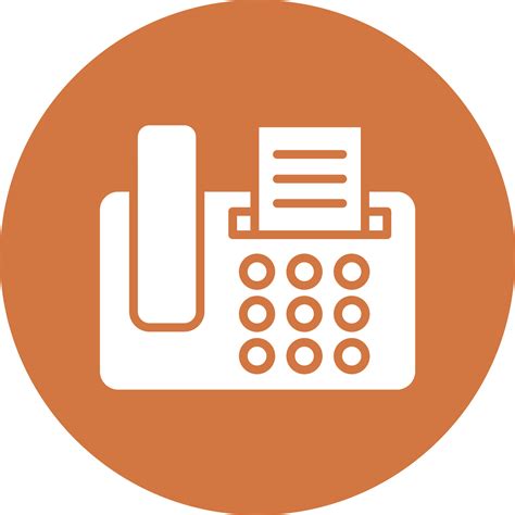 Fax Machine Icon Style 6760504 Vector Art at Vecteezy