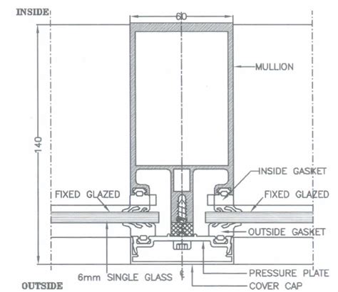 CONVENTIONAL (STICK) CURTAINWALL SYSTEM