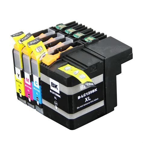 Inks Set Compatible Ink Cartridge LC129XXL LC125XL C/M/Y For Brother ...