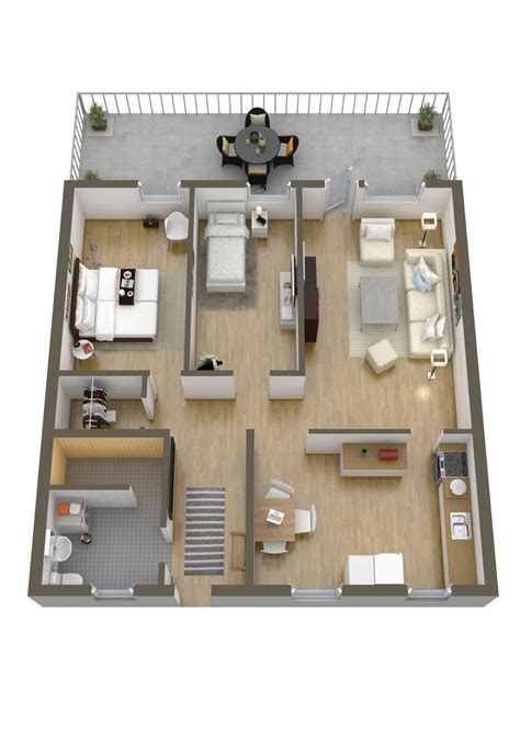 Modern 2 Bedroom House Plans With Garage : House Modern Plans Plan ...