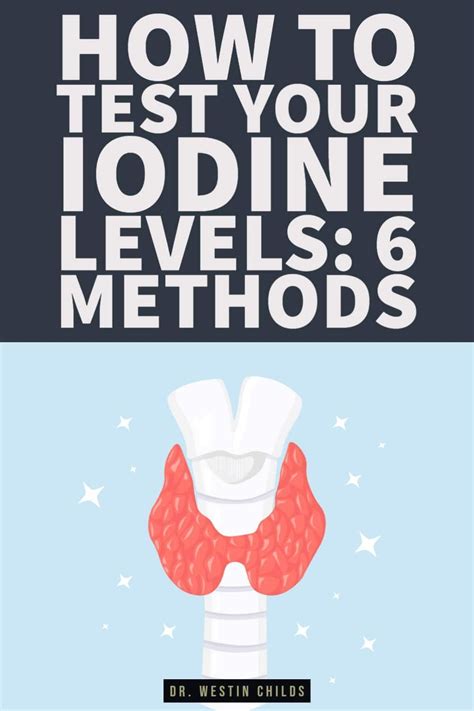 Iodine Testing For Your Thyroid: Which Method is Best? | Iodine test, Iodine, Iodine deficiency