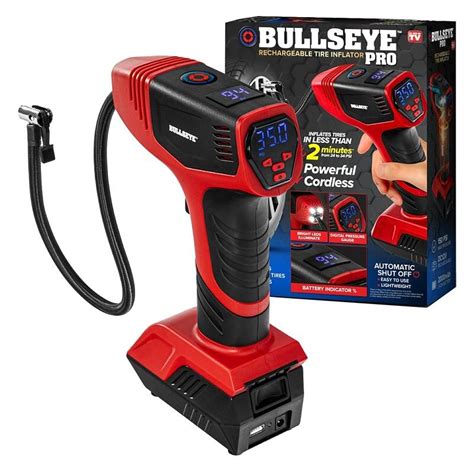 BULLSEYE 9475 Bullseye Rechargeable Tire Inflator Pro at Sutherlands