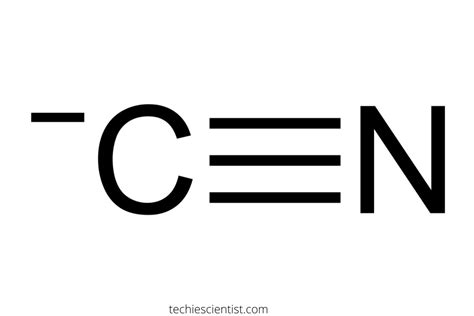 CN Lewis Structure, Molecular Geometry, Hybridization, Polarity, and MO Diagram - Techiescientist