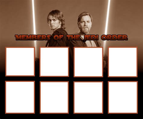 Jedi Order Members by The-JMP on DeviantArt