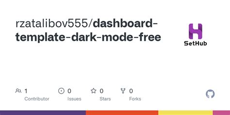 GitHub - rzatalibov555/dashboard-template-dark-mode-free