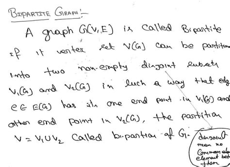 Graph Theory in Discrete Mathematics: Basic Concepts, Bipartite Graph ...