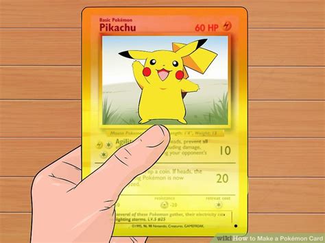 How to Make a Pokémon Card (with Pictures) - wikiHow