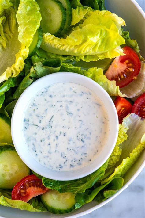 Easy Homemade Ranch Dressing Recipe