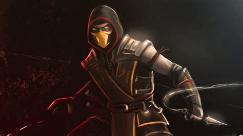 Scorpion Mortal Kombat 4k Wallpaper,HD Games Wallpapers,4k Wallpapers,Images,Backgrounds,Photos ...