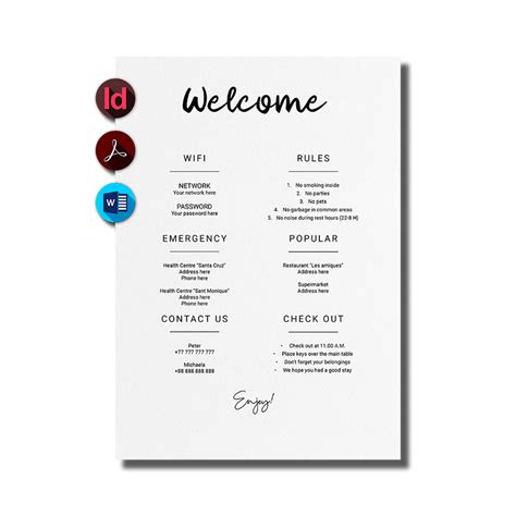 Airbnb List Template — ArquiFlash