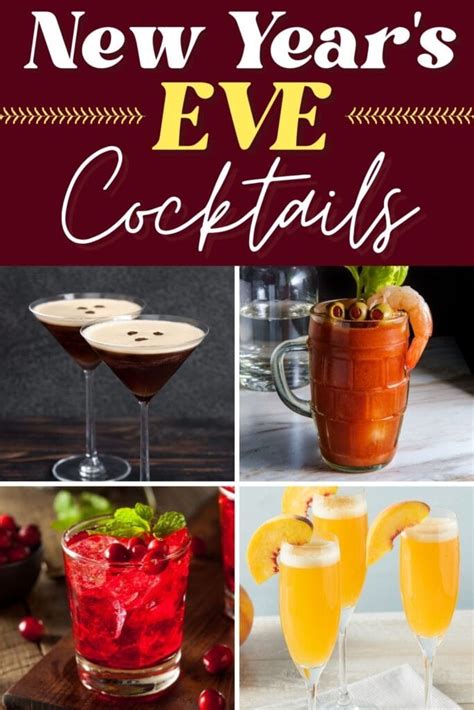 20 Fun New Year’s Eve Cocktails - Insanely Good