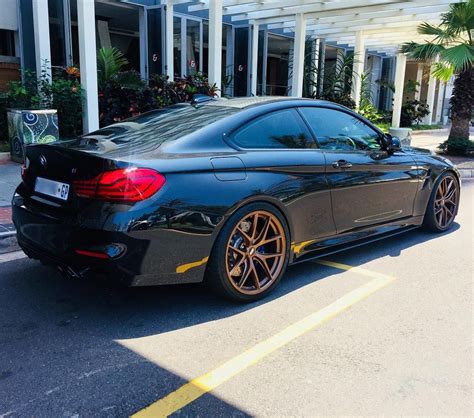 Thoughts on this BMW M4 Competition Package fitted with Gold BBS Wheels ...