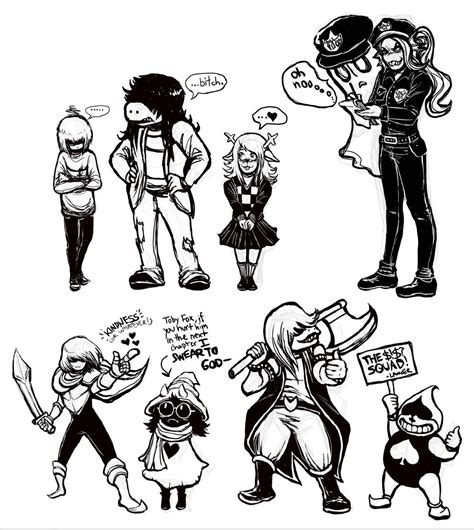 Here Are Some Deltarune Character Sketches I Made : r/Deltarune