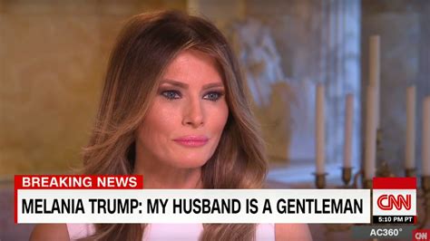 Melania Trump Happily Compares Her Husband to a 10-Year-Old Boy | GQ