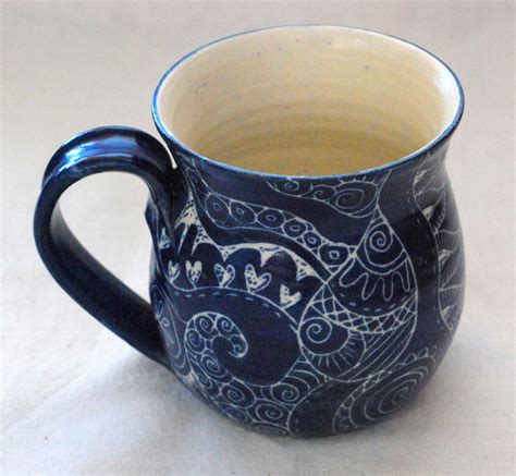 Unique coffee MUG Handmade and hand decorated mug for coffee | Etsy | Unique coffee mugs, Coffee ...