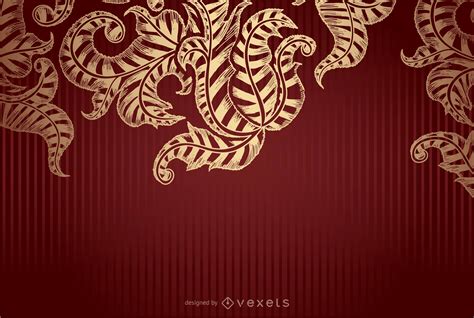 Royal Red And Gold Background Vector Download