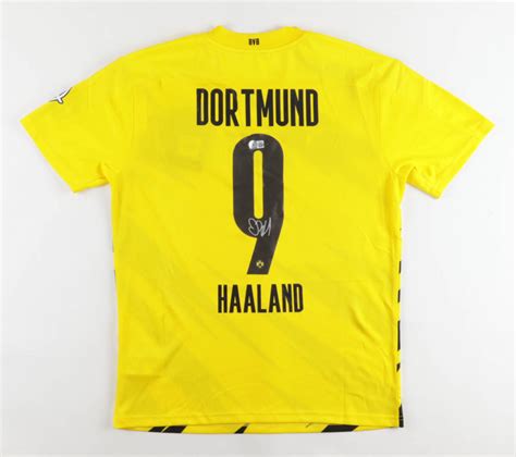 Erling Haaland Signed Borussia Dortmund Jersey (Beckett) | Pristine Auction