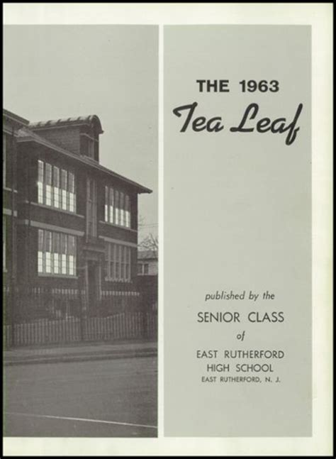 Explore 1963 East Rutherford High School Yearbook, East Rutherford NJ - Classmates