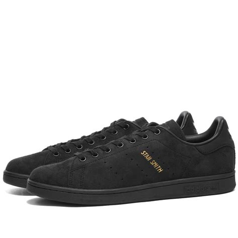 Adidas Stan Smith Core Black & Gold | END. (US)