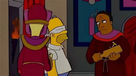 The Simpsons, Homer Joins A Secret Society - The 'Stonecutters' (1995) - YouTube