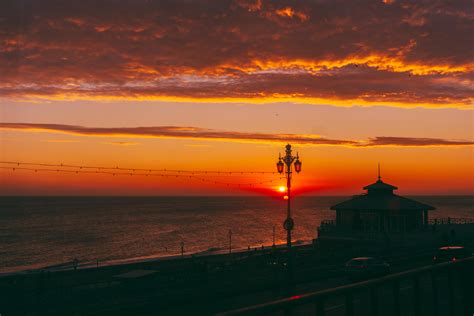 Brighton Beach Sunset : r/brighton