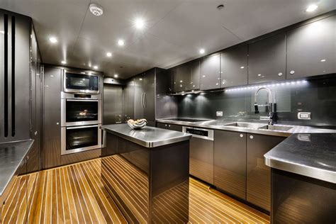 Luxury Yacht Kitchens | Commercial kitchen design, Luxury yacht ...