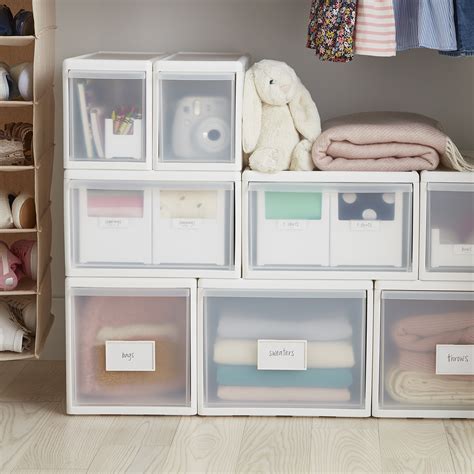 Like-it White Modular Drawers | The Container Store