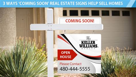 3 Ways Coming Soon Real Estate Signs Help Sell Homes