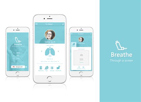 Breath App for asthma patients :: Behance