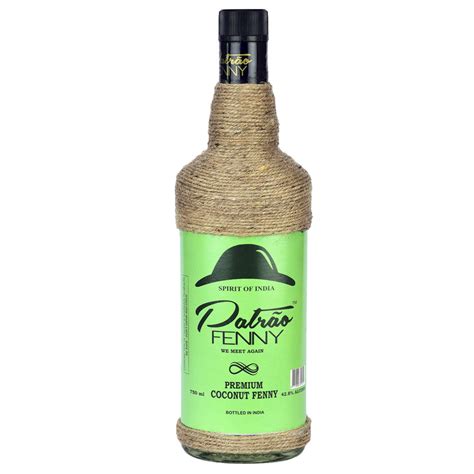 Patrao Premium Coconut Fenny 750ML – Tom's Wine Goa