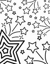 Stars Coloring Pages For Adults sketch template