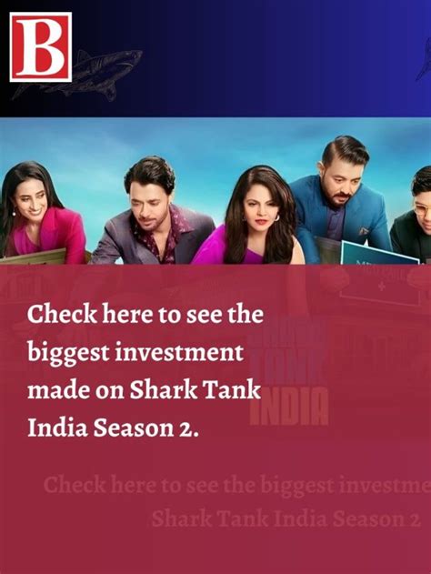 Check here to see the biggest investment made on Shark Tank India Season 2 | Business Outreach