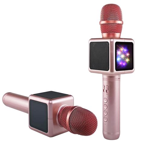 Excelvan New Wireless Microphone Bluetooth Speaker Music Sing ...