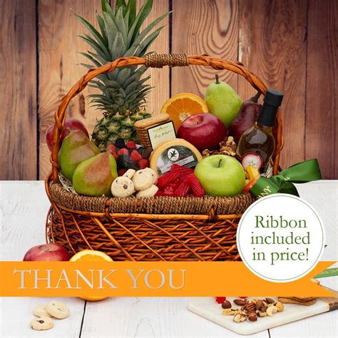 Grand Thank You Fruit Basket | The Fruit Company®