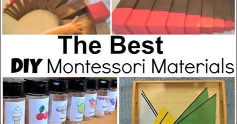 The Best DIY Montessori Materials | Montessori materials, Montessori ...