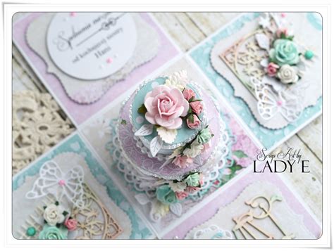 Wild Orchid Crafts: Birthday Cake in the Box - tutorial