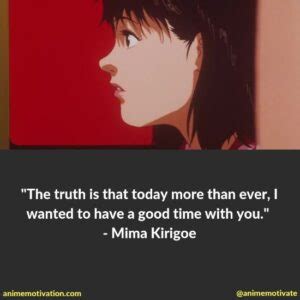 A Collection Of The Darkest Anime Quotes From Perfect Blue