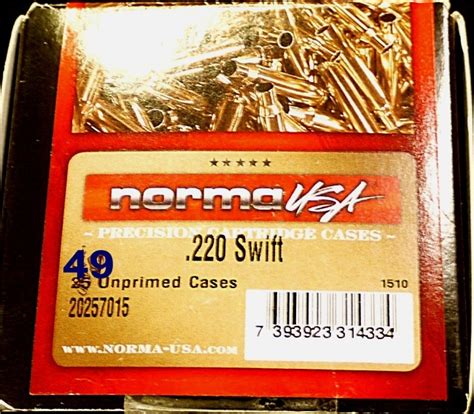 .220 Swift Ammo & Brass