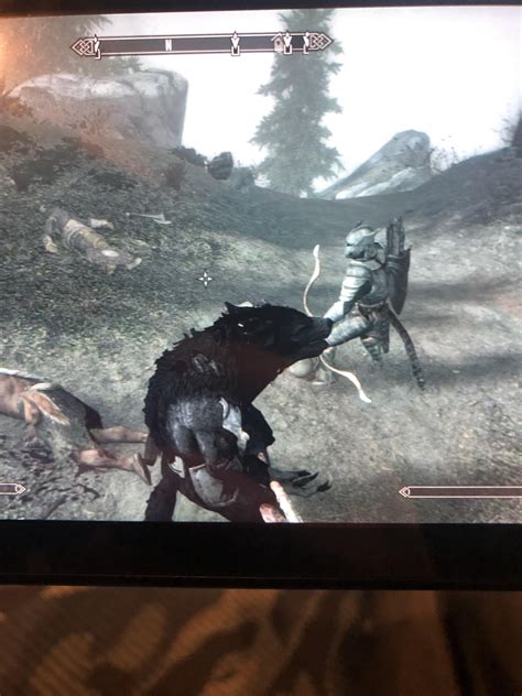 Werewolf transformation glitch : r/skyrim