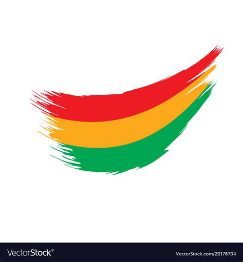 Bolivia flag Royalty Free Vector Image - VectorStock