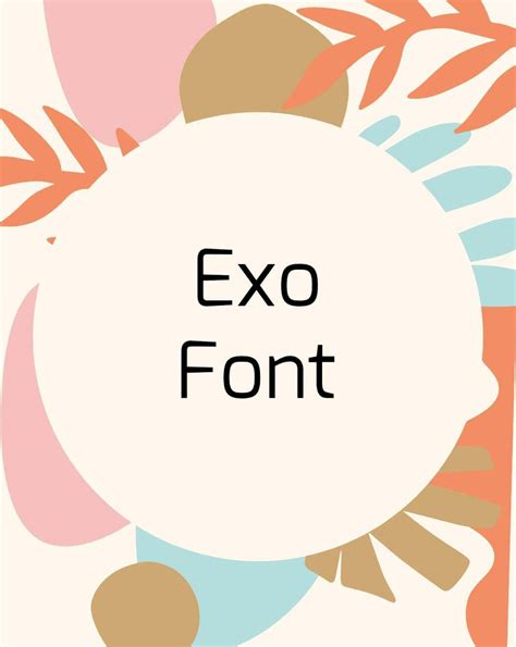 Exo Font Free Download