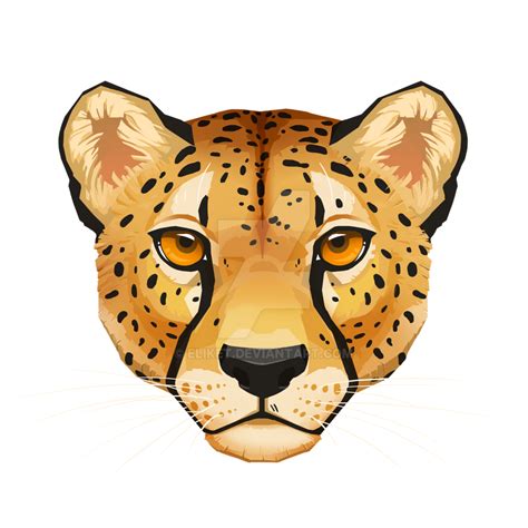 Cheetah Face by Eliket on DeviantArt