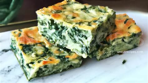Spinach Brownies Recipe