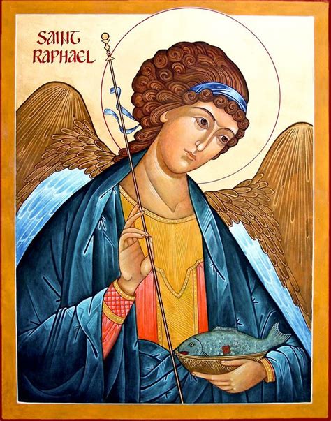 Archangel Raphael - The Sacred Images of Marysia Kowalchyk - Madonna ...