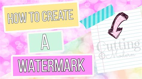 How To Make Watermark Logo at Scott Sager blog