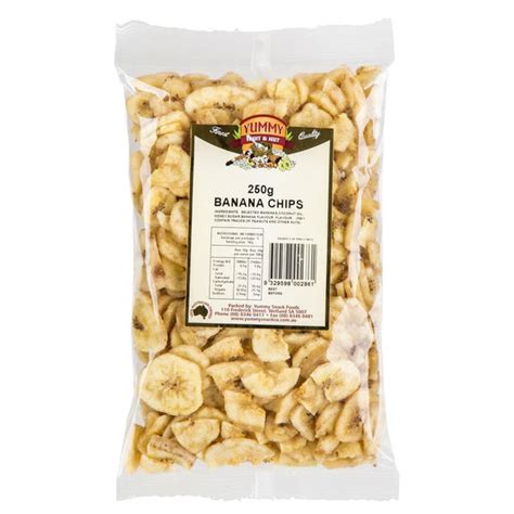 Yummy Banana Chips 250g | Harris Farm Markets