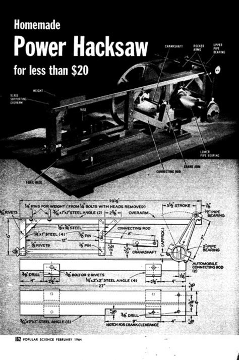 power-hacksaw Plans Free Download - AeroFred.com - Download and Share Free Model Airplane and ...