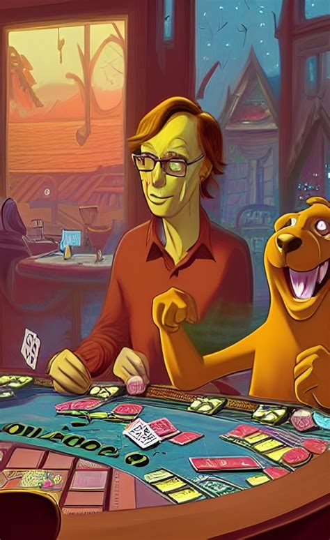 Scooby Doo Playing Poker : r/aiArt